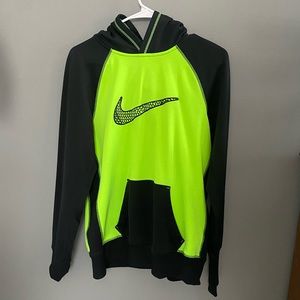 neon nike pullover
